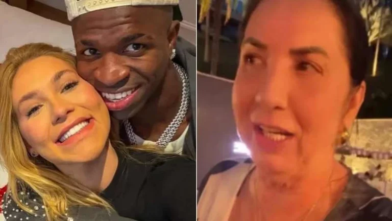 Não gostou? Mãe de Virginia reage a vídeo da filha com Vini Jr.