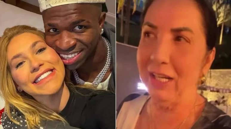 Não gostou? Mãe de Virginia reage a vídeo da filha com Vini Jr.