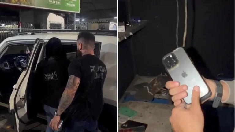 Polícia flagra esquema de roubo de celulares e prende quatro pessoas no Rio