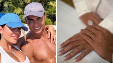 Georgina e Cristiano Ronaldo detalham casamento 