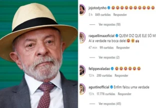 Famosos reagem após Lula afirmar que “PT é uma merda” em vídeo