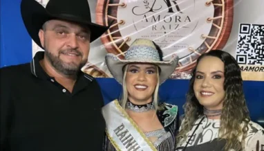Rainha de rodeio fala sobre relação que ela e gêmea têm com mesmo homem