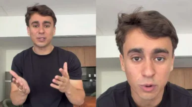 Nikolas Ferreira nega ter chamado Vorcaro de 'lindão' e afirma que está sendo usado como 'cortina de fumaça'
