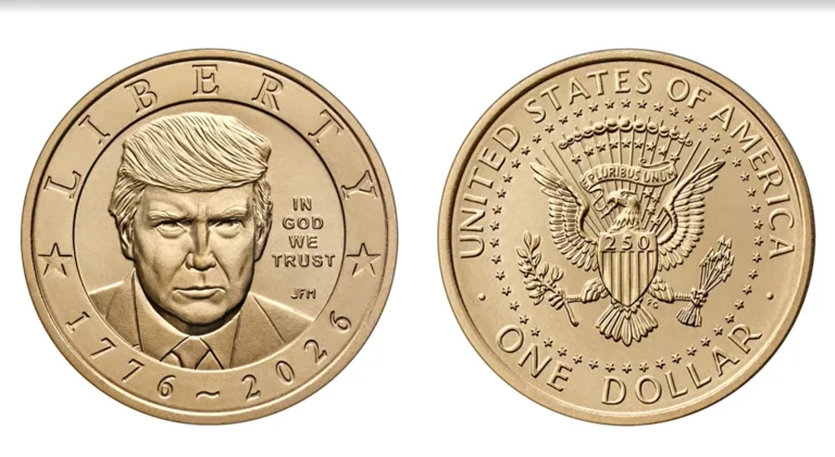 Estoque de moedas com rosto de Trump acaba poucas horas após lançamento
