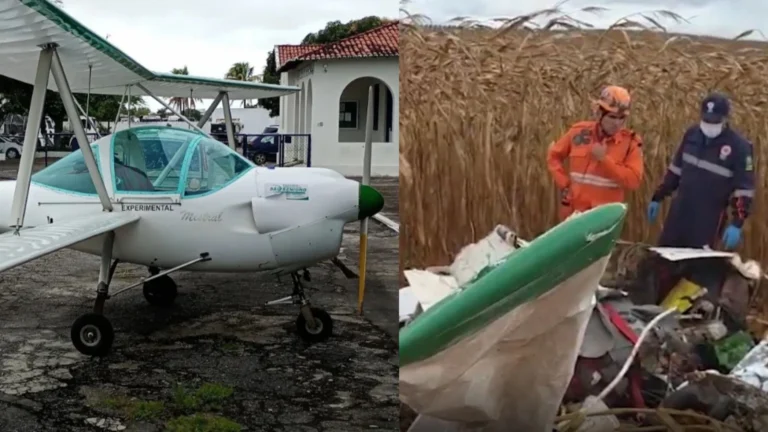 Avião monomotor cai e deixa uma pessoa morta no Sergipe