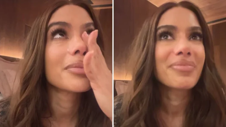 “Enlouquecida”, Anitta aparece chorando em rede social; saiba o motivo