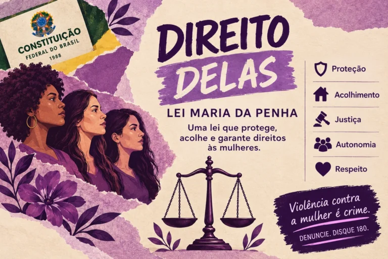 Direito Delas: Lei Maria da Penha e o combate à violência contra mulher