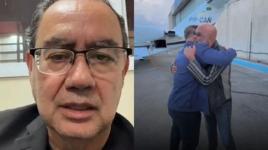 Cury se diz preocupado com helicóptero desaparecido com conselheiro em SC