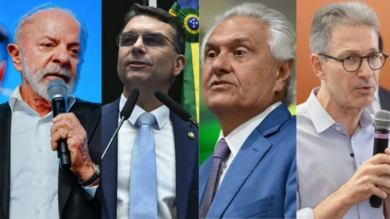 Palver: Lula empata tecnicamente com Flávio, Caiado e Zema no 2º turno