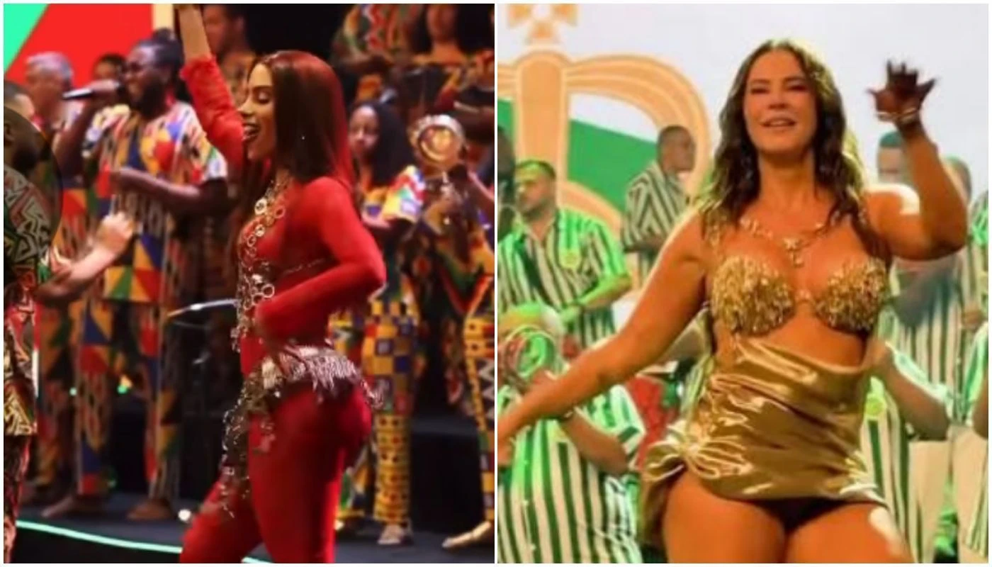 Web compara samba de Paolla Oliveira e Anitta; veja