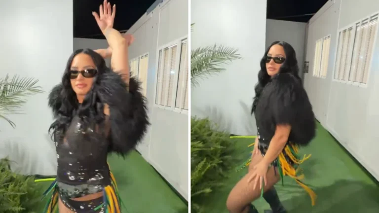 No Brasil, Demi Lovato posta dançando funk; veja