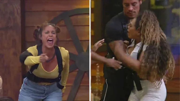 “A Fazenda 18”: Darlin se irrita com Giovanna, avança em atriz e passa mal