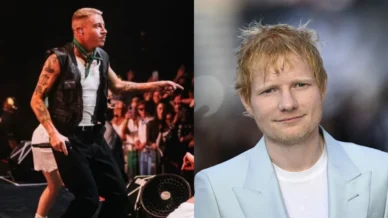 Demitido de turnê de Ed Sheeran, rapper Macklemore culpa empresário da NFL