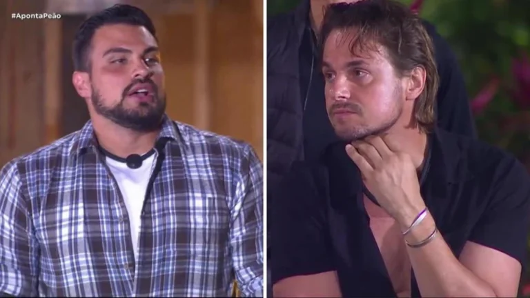 Daniel Erthal chama Renê de “leitoa” em “A Fazenda 18”: “Dorme o dia todo”