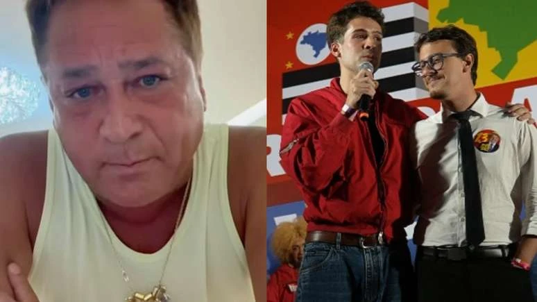 Filho de Leonardo, João Guilherme surpreende com discurso em ato pró-Lula: 'Medo'