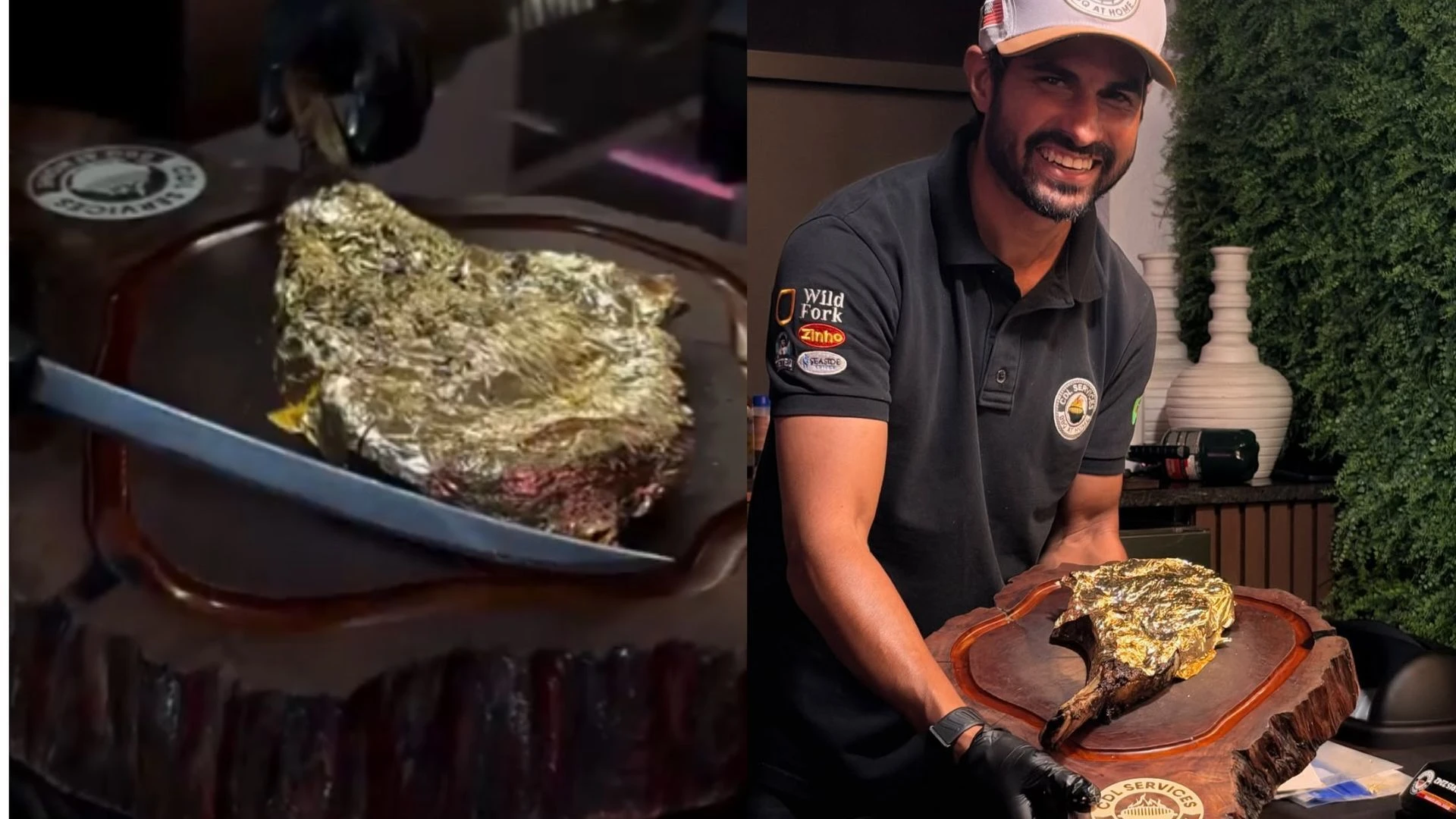 Ana Castela come carne com ouro nos EUA ao lado de Sabrina Sato