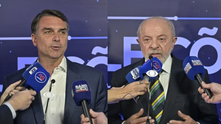 Flávio fala em guerra contra o tráfico; Lula, em federalizar segurança