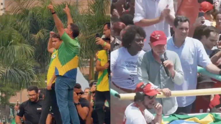 Veja a votação nas cidades que Lula e Flávio fizeram campanha no 2º turno