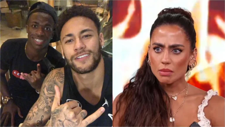 Cathê fala sobre ter sido tratada como ex de Neymar e Vini Jr na “Fazenda”
