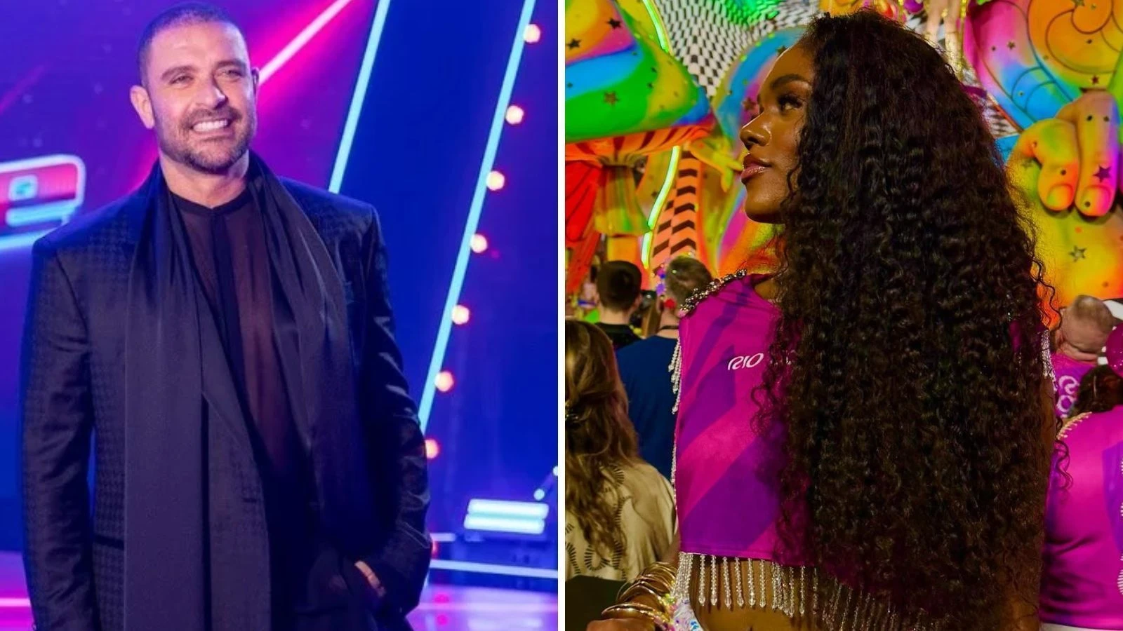Diogo Nogueira nega romance com cantora Wic Tavares: 