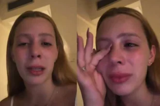 Malévola Alves faz vídeo chorando após deixar a prisão no Egito: ‘Muito humilhada’